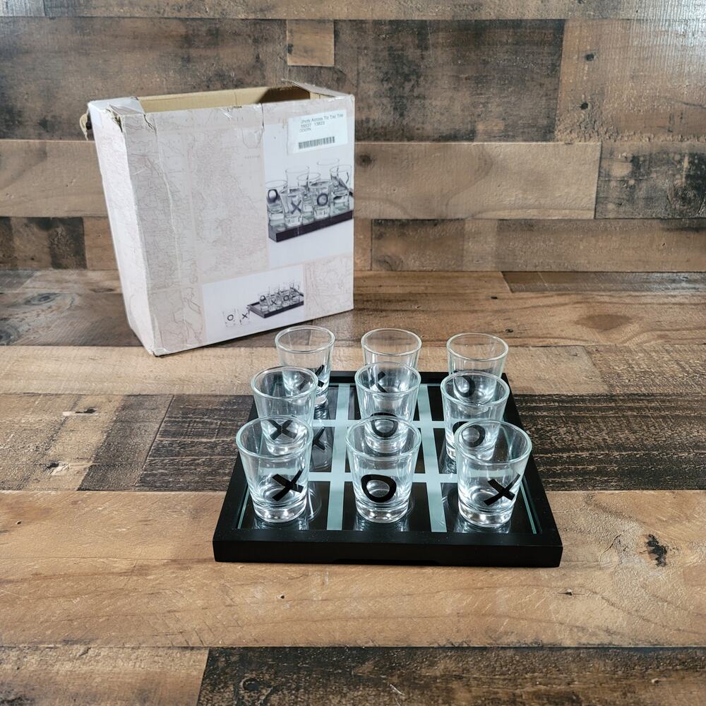 Tic Tac Toe Drinking Games Shots Beer shots Glass Game